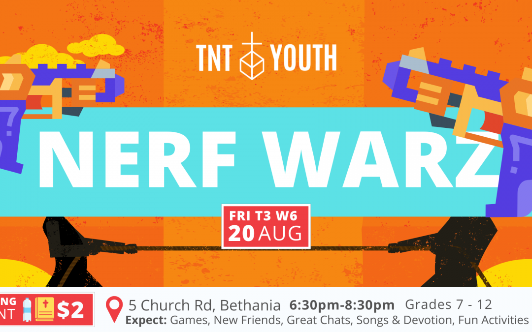 TNT Term 3 Week 06 – Nerf Wars!